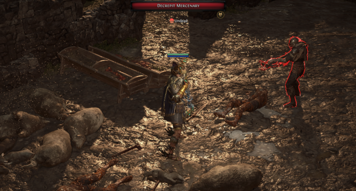 Decrepit Mercenary (Crossbow) Location