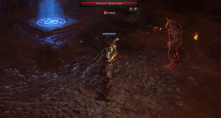 Decrepit Mercenary (Maul) Location