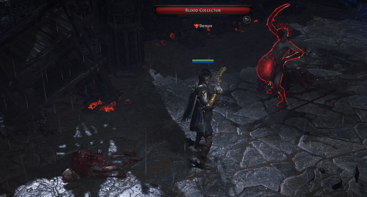 Blood Collector Location