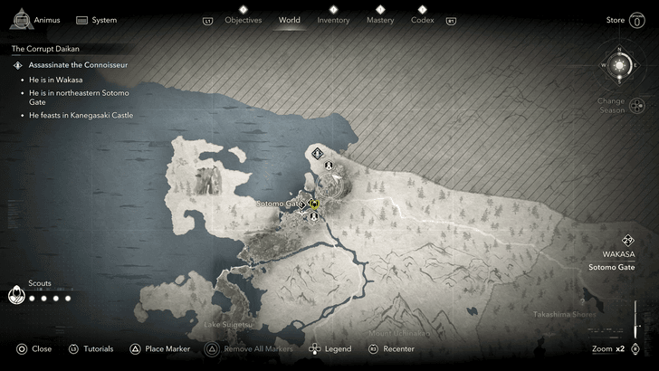 The Connoisseur Map Location