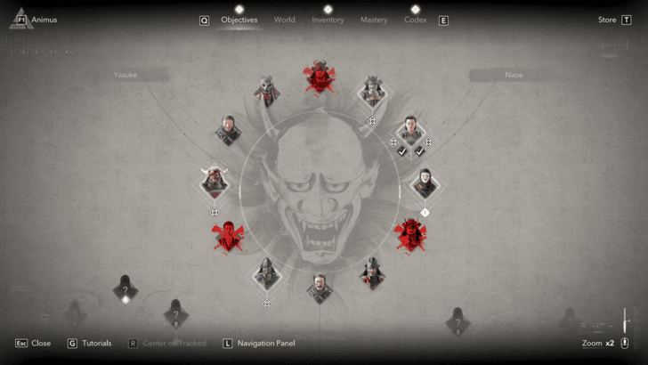 Complete the Horseman in Act 1