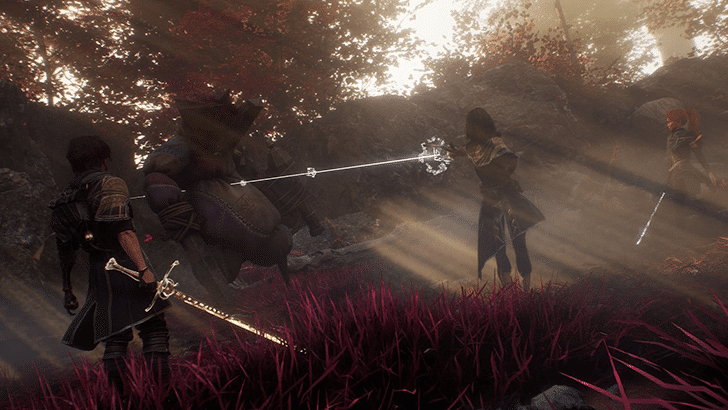 Gustave, Lune, and Maelle in Combat