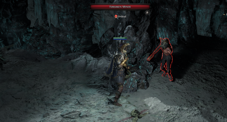 Forsaken Miner (Melee) Location
