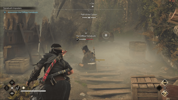 Clifftop Yamabushi Assassinate