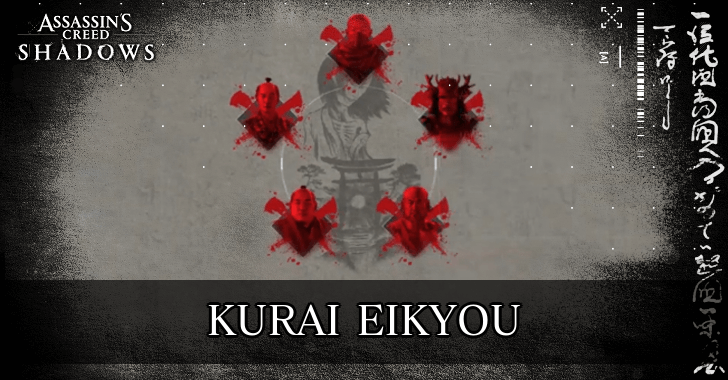 AC Shadows Kurai Eikyou Quest Targets