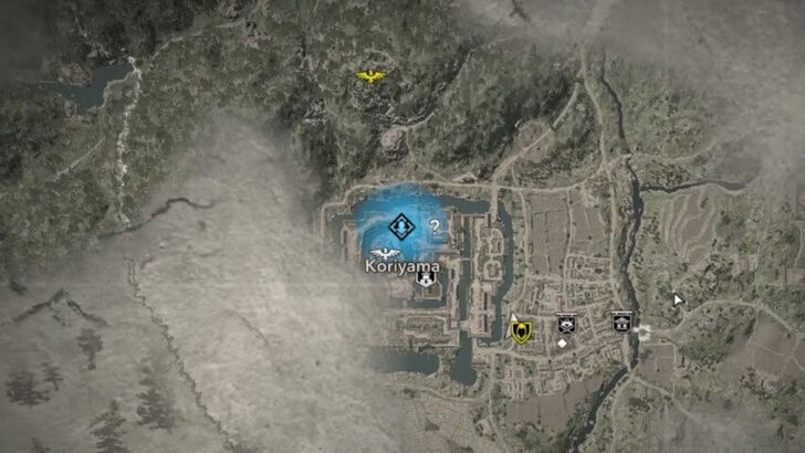 AC Shadows Tsutsui Agent Map