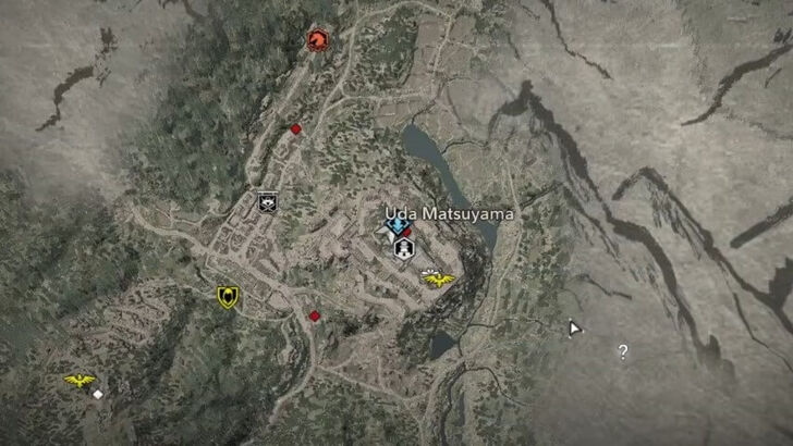 AC Shadows Akiyama Agent Map