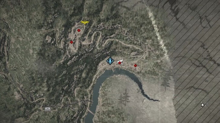 AC Shadows Blacksmith Agent Map