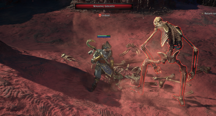 Walking Goliath Location