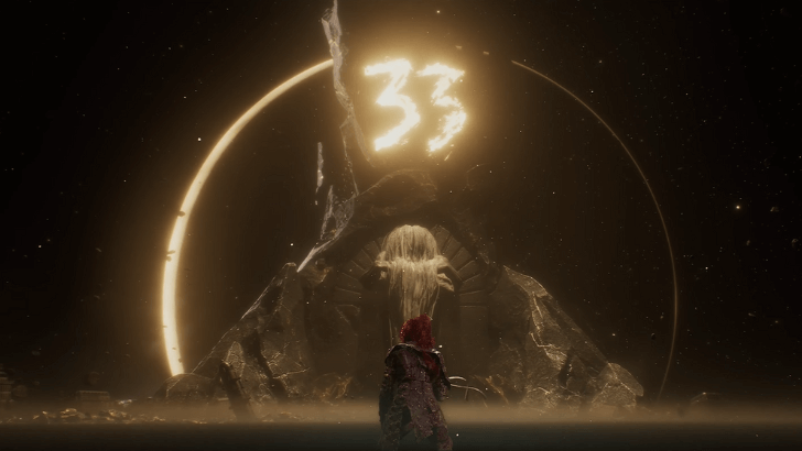 Maelle In Front of the Paintress