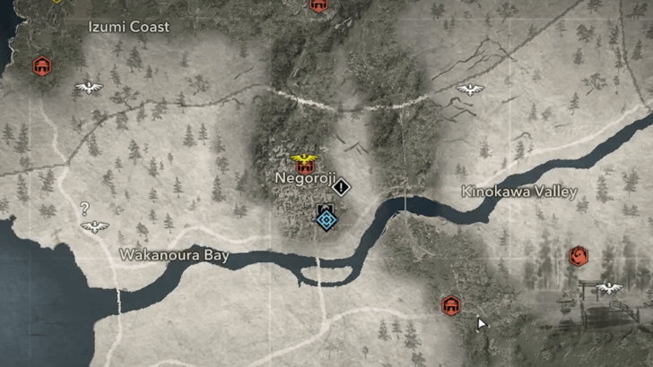 Asari Nobutane Map Location