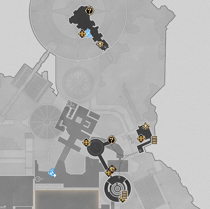 HSR Dragonbone City Styxia F3 Map