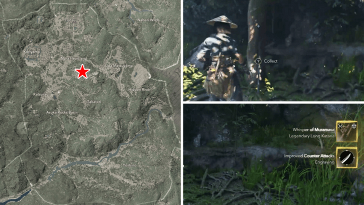 AC Shadows Whisper of Muramasa Location in Yamato