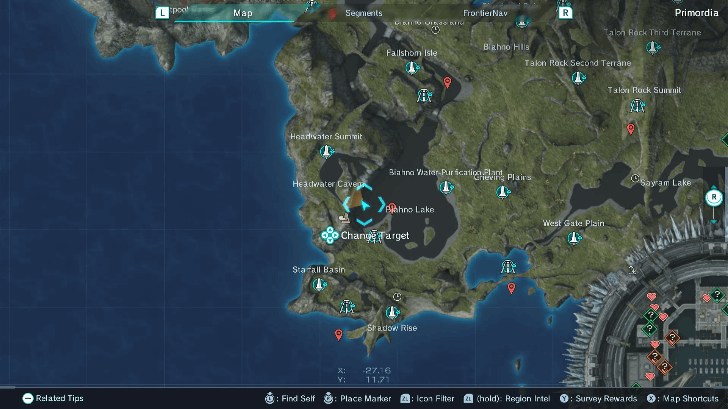 Circle of Life Biahno Lake Map