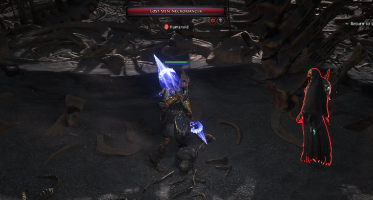 Lost-men Necromancer Location