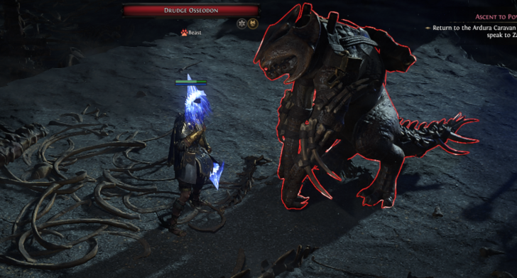 Drudge Osseodon Location