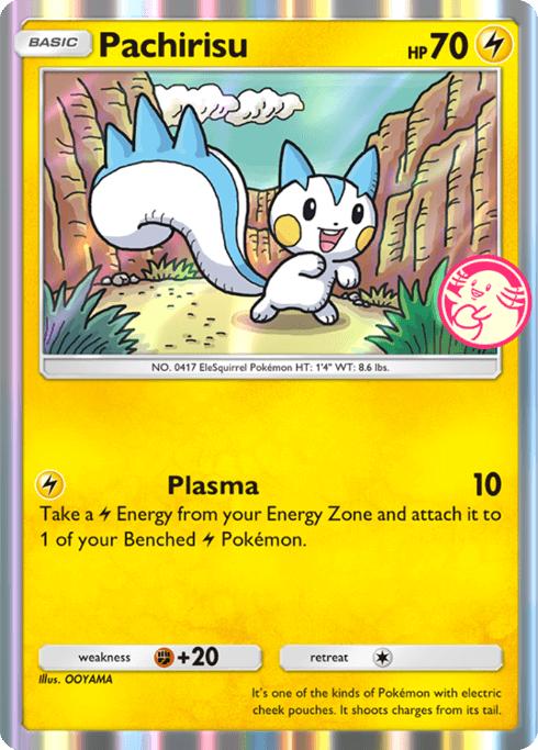 Pokemon TCG Pocket - P-A 058 Pachirisu