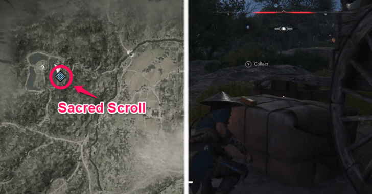 Retrieve the Sacred Scroll Map and World View