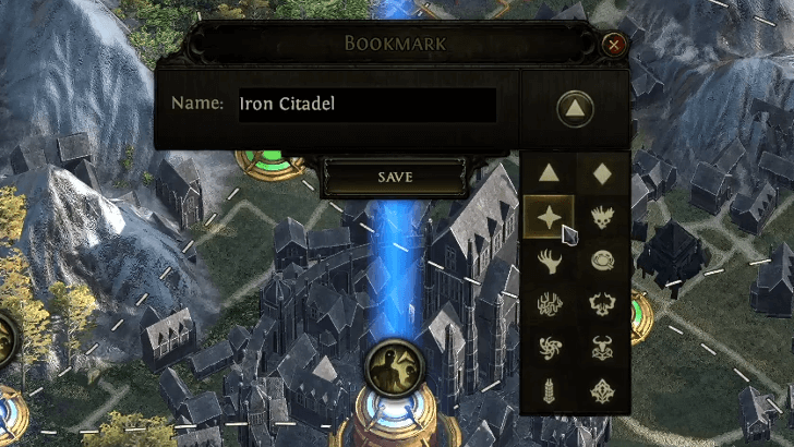 Assign Icons for Each Bookmark