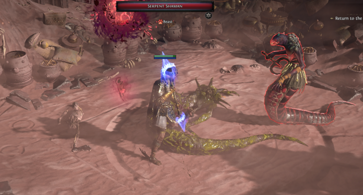 Serpent Shaman Location