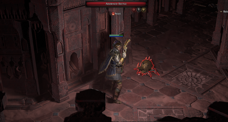 Adorned Beetle Location