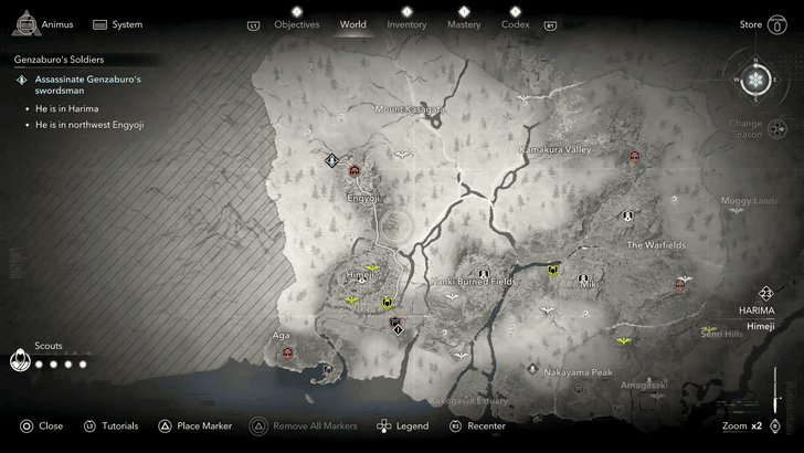 The Swordsman Map Location