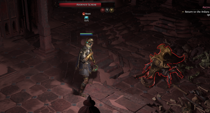 Adorned Scarab Location