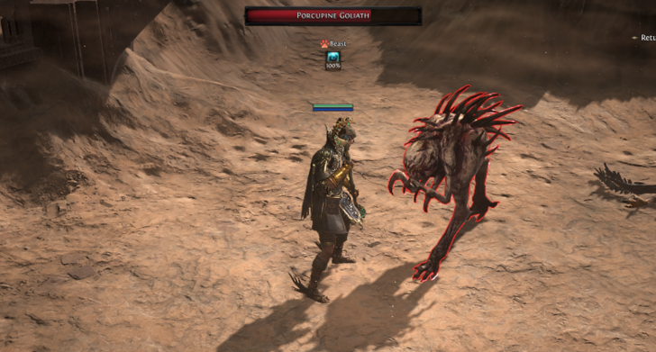 Porcupine Goliath Location