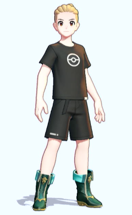 Noble Set (Leafeon, Royal Blue) Shoes Preview