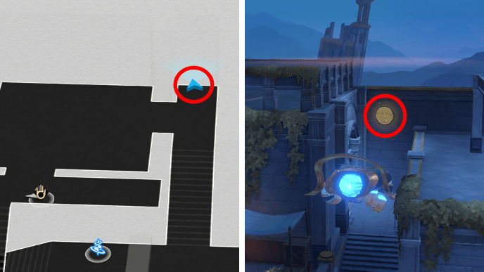 Honkai Star Rail - Dragonbone City Styxia - Coin of Whimsy 2 Location