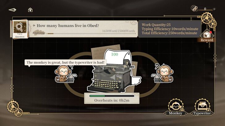 Monkeys and Typewriters