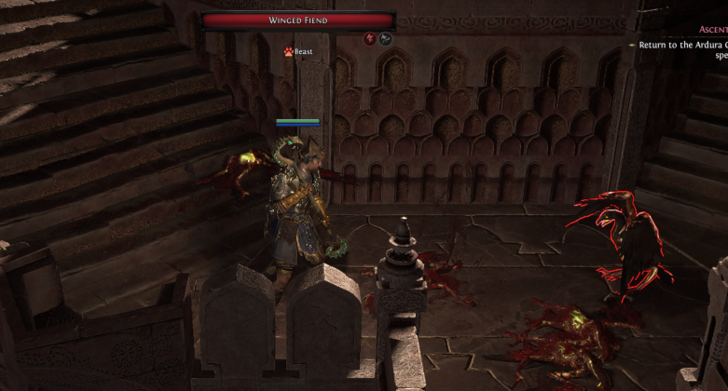 Winged Fiend Location