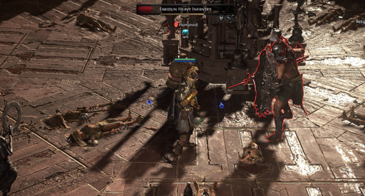 Faridun Heavy Infantry Location