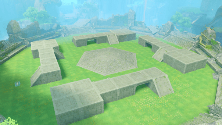 Genshin - Quirky Quaking Arena Stage 1 Map