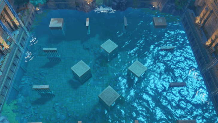 Genshin - Quirky Quaking Arena Stage 2 Map