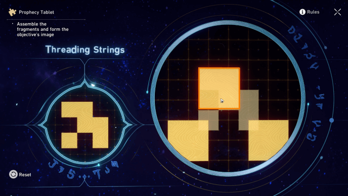 Dragonbone City Prophecy Tablet 2 Step 1