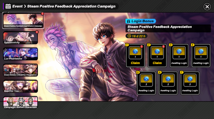 Steam Feedback Appreciation Campaign