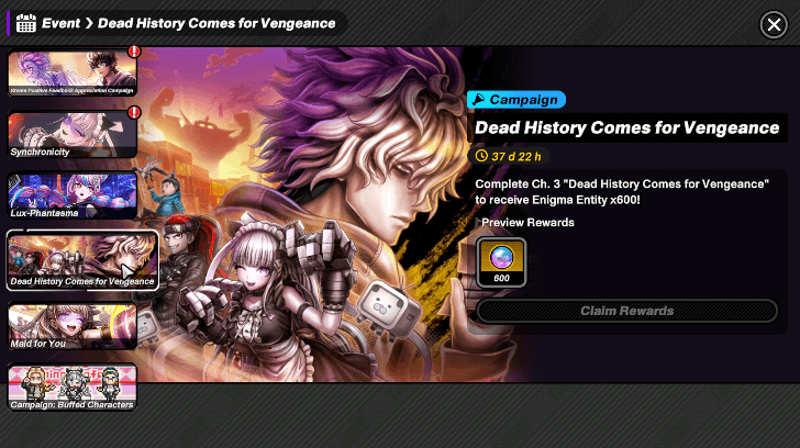Dead History Comes for Vengeance