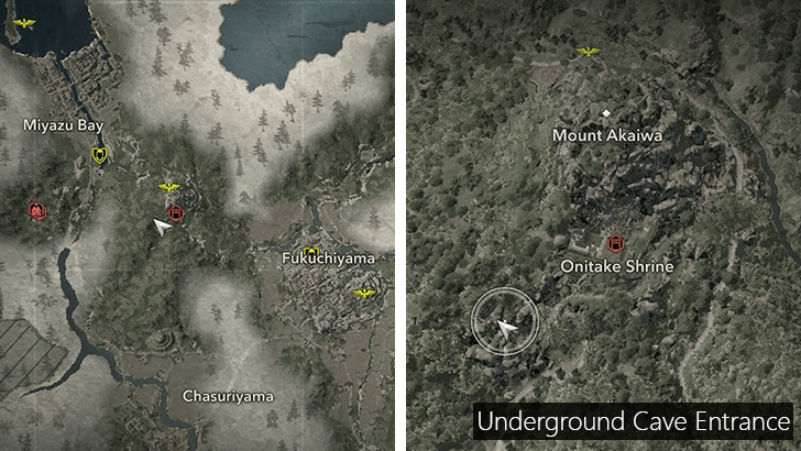 The Interrogator Map Location