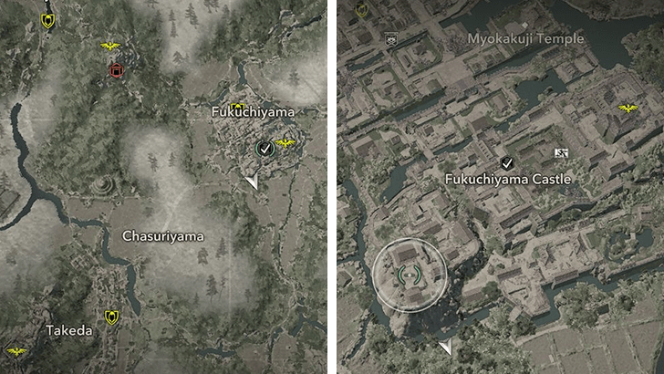 The Teppo Merchant Map Location