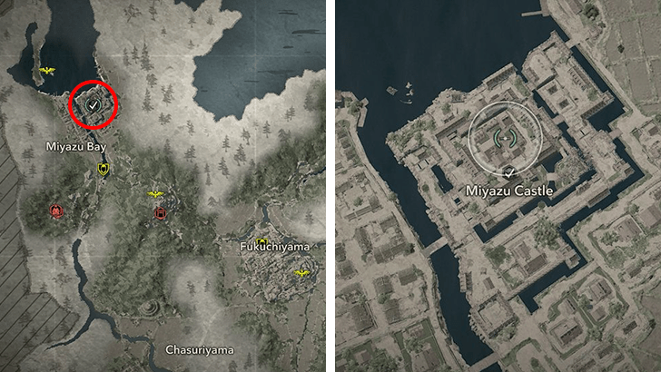 Yoshisada Map Location