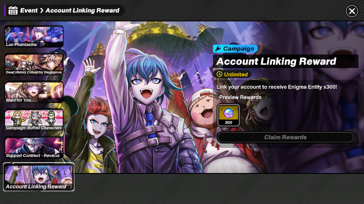 Account Linking Reward
