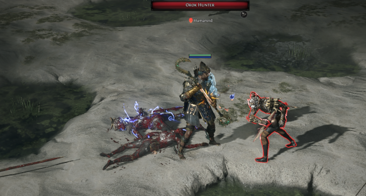 Orok Hunter Location