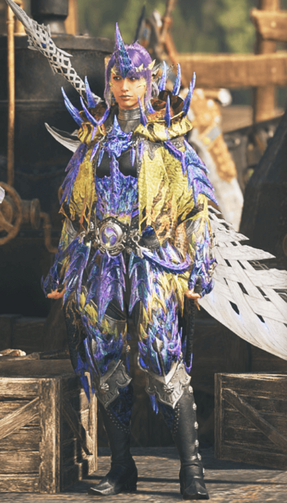 Monster Hunter Wilds - Female Rey Dau γ Set