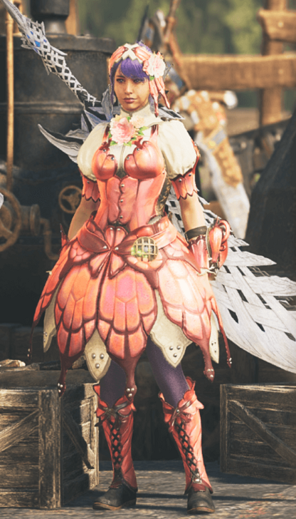Monster Hunter Wilds - Female Blossom α Set