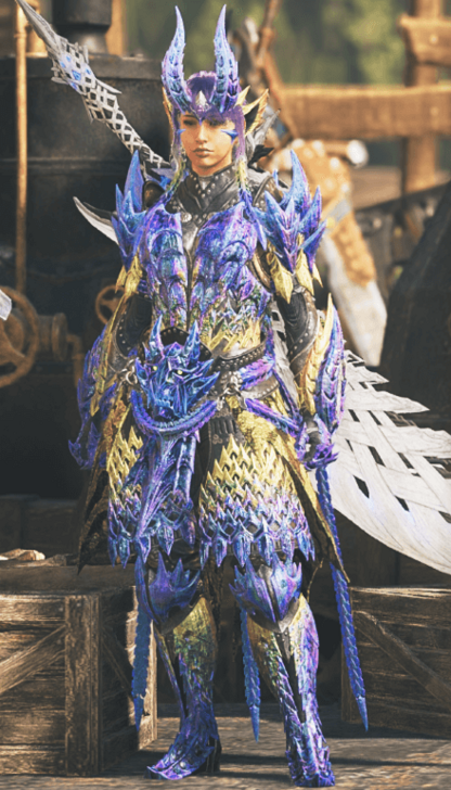 Monster Hunter Wilds - Male Rey Dau γ Set