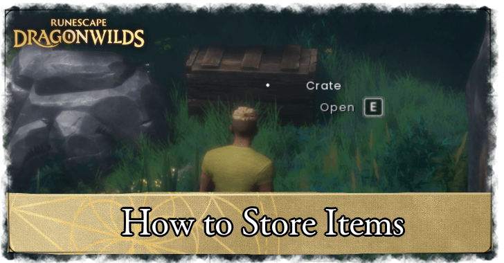 RuneScape Dragonwilds How to Store Items