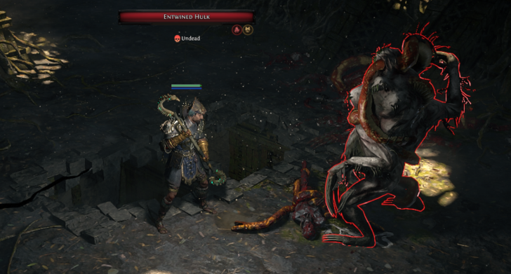 Entwined Hulk Location