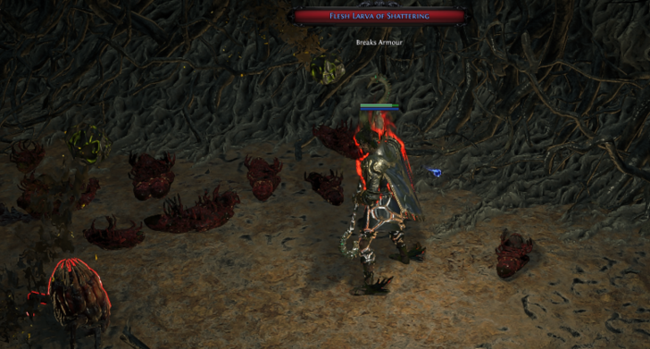 Flesh Larva (Mortar) Location