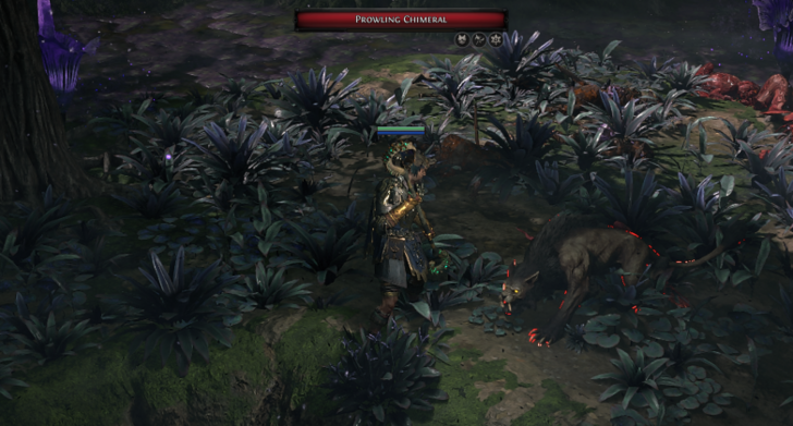 Prowling Chimeral Location